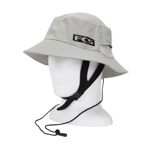 FCS Essential Surf Bucket Hat - Light Grey 